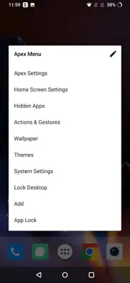 Apex Launcher android App screenshot 4